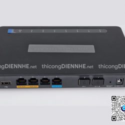 Grandstream GWN7002 Router chịu tải 100user, 2 SFP 2.5 Gigabit, 4 Lan Gigabit
