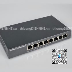 Grandstream GWN7701P | Switch chia mạng 8 Cổng Gigabit, trong đó 4 cổng PoE Gigabit