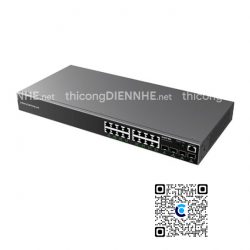 Grandstream GWN7802 | Switch 8 Cổng Gigabit Layer 2+, 4 cổng Gigabit SFP