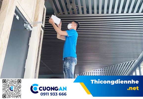 Thi công hệ thống WiFi và Camera cho Biệt thự tại ven sông Lạch Tray, Quận Dương Kinh, Hải Phòng
