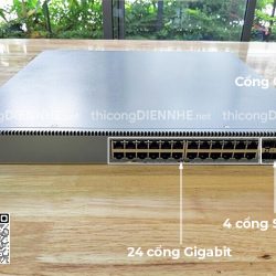 AT-x530L-28GTX-B51 Allied Telesis, Switch 24 cổng Gigabit, 4 cổng