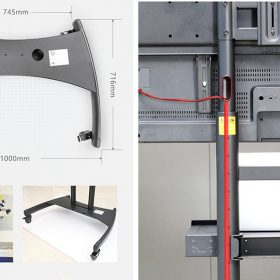 Giá Treo Tivi Di Động NB AVA1800-70-1P (55 – 90 Inch)