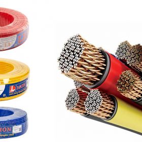 Cáp điện âm thanh Oval CVmo 300/500V 2×0.75 Luckysun, cuộn 100m