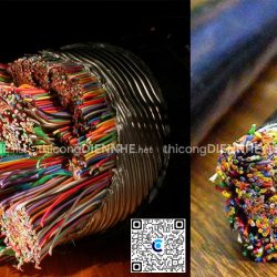 Cáp điện thoại 100 đôi Z43 100x2x0.5, 100Px0.5, cuộn 1000m