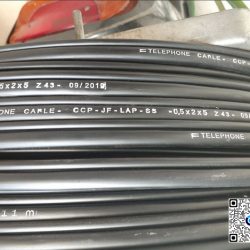 Cáp điện thoại 5 đôi Z43 5x2x0,5 mm2, 5Px0.5, cuộn 1000m