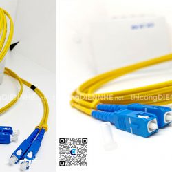 Dây nhảy quang SC SC Single mode hãng KCO, dài 3m