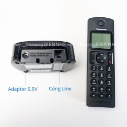 Điện thoại Analog Panasonic KX-TGC312CX hiện số, kéo dài 2 tay