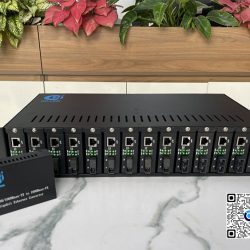 HOLINK HL-2U14-2A Khung nguồn tập trung 14 khe cắm Media Converter