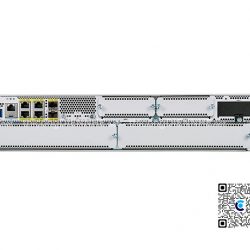 Cisco C8300-2N2S-6T Thiết bị định tuyến với 2 SM, 2 NIM slots, 1 PIM Slot, 6 Gigabit Ethernet ports
