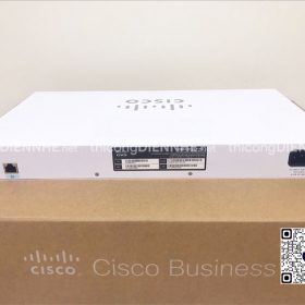 Cisco CBS220-24FP-4G-EU | Switch chia mạng 24 Port PoE Gigabit Smart, 4 Port SFP 1G