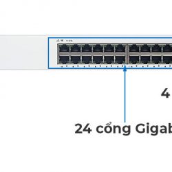 Cisco CBS220-24T-4G-EU | Switch chia mạng 28 Port Gigabit Smart