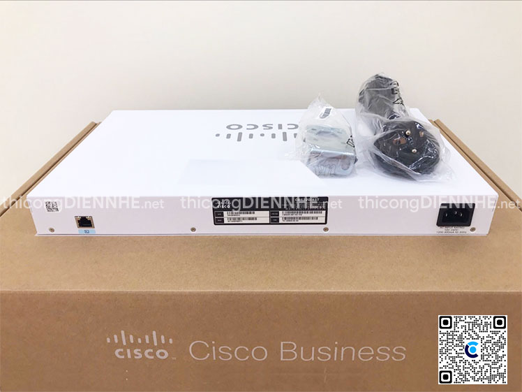 Cisco CBS220-48T-4X-EU | Switch chia mạng 48 Port Gigabit, 4 Port SFP+ 10G
