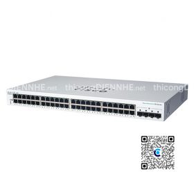 Cisco CBS220-48T-4X-EU | Switch chia mạng 48 Port Gigabit, 4 Port SFP+ 10G