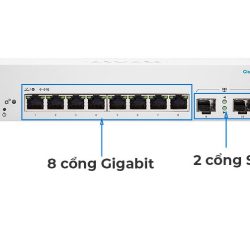 Cisco CBS220-8T-E-2G | Switch chia mạng 10 Port Gigabit Smart