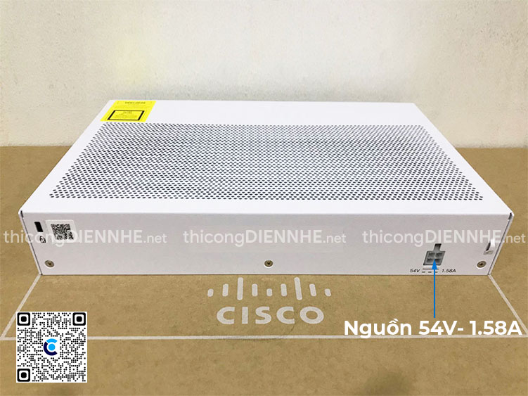 Cisco CBS350-8P-E-2G-EU | Switch chia mạng 8 PoE Gigabit Port, 2 Gigabit Ethernet Combo Port