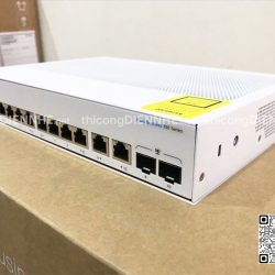 Cisco CBS350-8T-E-2G-EU | Switch chia mạng 8 Gigabit Port, 2 Gigabit Ethernet Combo Port
