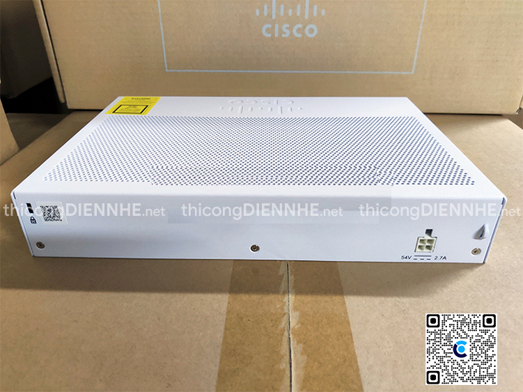Cisco CBS350-8FP-2G-EU | Switch chia mạng 8 PoE Gigabit Port, tổng công suất 120W