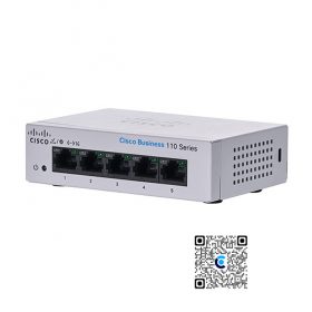 Cisco CBS110-5T-D-EU | Switch chia mạng Unmanaged Cisco Gigabit 5 Port