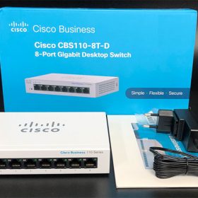 Cisco CBS110-8T-D-EU | Switch chia mạng Unmanaged Cisco Gigabit 8 Port