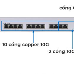 Cisco CBS350-12XT-EU | Switch chia mạng 10 x 10G copper, 2 x 10G copper/SFP+ combo