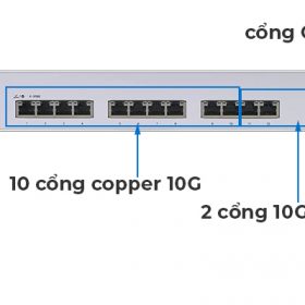 Cisco CBS350-12XT-EU | Switch chia mạng 10 x 10G copper, 2 x 10G copper/SFP+ combo