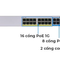 Cisco CBS350-24NGP-4X-EU | Switch chia mạng 16 x PoE 1G, 8 x PoE 5G, 2 x 10G copper/SFP+ combo, 2 cổng SFP+