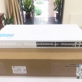 Cisco CBS350-24S-4G-EU | Switch chia mạng 24 Gigabit SFP Slots, 2 Gigabit Ethernet combo + 2 SFP