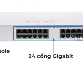 Cisco CBS350-24T-4X-EU | Switch chia mạng 24 Gigabit Port, 4 SFP+ 10G