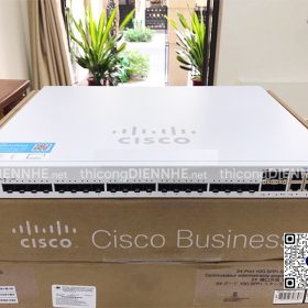 Cisco CBS350-24XS-EU | Switch chia mạng 20 x 10G SFP+, 4 x 10G copper/SFP+ combo