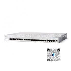 Cisco CBS350-24XTS-EU | Switch chia mạng 12 x 10G copper, 12 x 10G SFP+