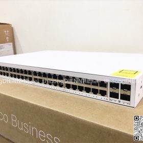 Cisco CBS350-48T-4X-EU | Switch chia mạng 48 Gigabit Port, 4 SFP+ 10G