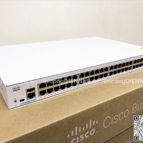 Cisco CBS350-48T-4X-EU | Switch chia mạng 48 Gigabit Port, 4 SFP+ 10G