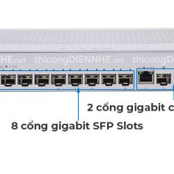 Cisco CBS350-8S-E-2G-EU | Switch chia mạng 8 Gigabit SFP Slots Port, 2 Gigabit combo Port