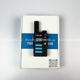 Bộ đàm Siêu nhỏ Cao cấp chính hãng ABS AB3688 gồm cả Sạc đế &USB, Hỗ trợ thoại rảnh tay