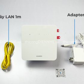 WiFi 4G Huawei B320-820 tốc độ 150Mbps, 1 Lan Gigabit, cắm điện