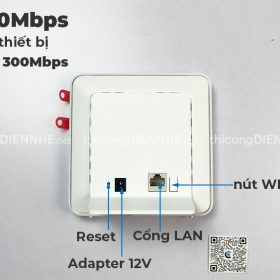 WiFi 4G Huawei B320-820 tốc độ 150Mbps, 1 Lan Gigabit, cắm điện