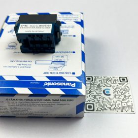 WEV2364H | Ổ cắm điện thoại 4 cực RJ11 Panasonic chuẩn wide, Xám nhũ cao cấp