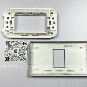 WEV68010MH | Mặt ổ điện Panasonic cho 1 hạt xám ánh kim