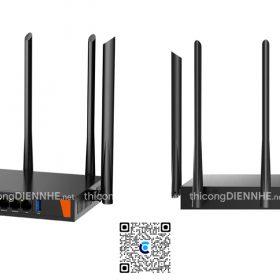 Tenda W30E | Router WiFi 6 Tốc độ 2976Mbps, 5anten 6dBi, 1Wan/3Lan Gigabit