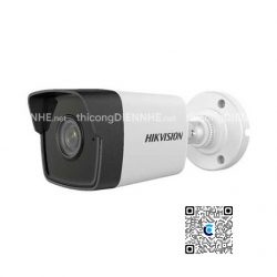 Camera thân IP Hikvision DS-2CD1043G0-IUF độ phân giải 4MP, Hồng ngoại 30m, có Mic