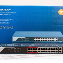 Hikvision DS-3E1326P-EI/M | Switch 24 x PoE Gigabit 400W, 2 × gigabit combosHikvision DS-3E1326P-EI/M | Switch 24 x PoE Gigabit 400W, 2 × gigabit combos