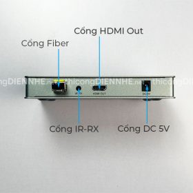 HOLINK HL-HDMI-1F-20T/R | Bộ chuyển đổi HDMI quang khoảng cách 20km