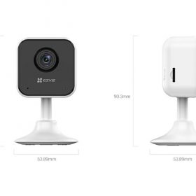 Ezviz H1C Camera siêu nhỏ, độ phân giải 2MP, 108°Ống kính góc rộng 108°