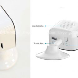Ezviz H1C Camera siêu nhỏ, độ phân giải 2MP, 108°Ống kính góc rộng 108°