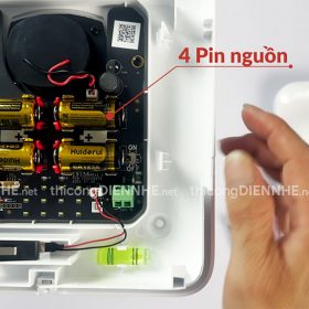 Hikvision DS-PS1-E-WB | Loa báo động không dây ngoài trời, khoảng cách kết nối 900m