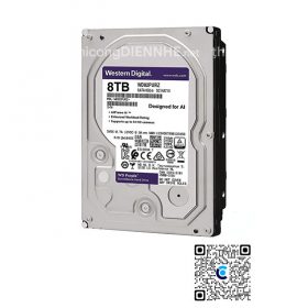 Ổ cứng Western Digital Purple 8TB WD82PURZ - ổ cứng cho đầu ghi camera