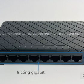 RG-ES08G | Switch chia mạng 8 Port Gigabit Unmanaged Ruijie