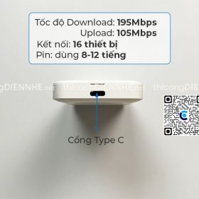 WiFi 4G Huawei E5586-822, tốc độ 300Mbps, pin 3000mAh