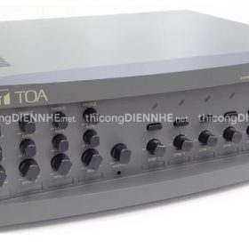Amply VM-2240 | Mixer Amplifier 240W kèm bộ chọn 5 vùng loa