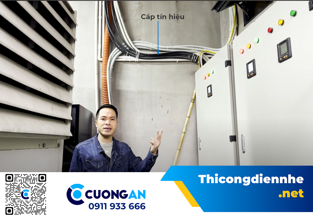 Thi công hệ thống điện nhẹ House of Luck Thuỷ Nguyên, 4 tầng quy mô 500m2